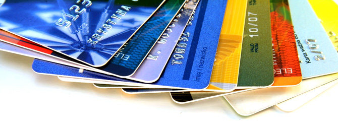 Credit cards feature